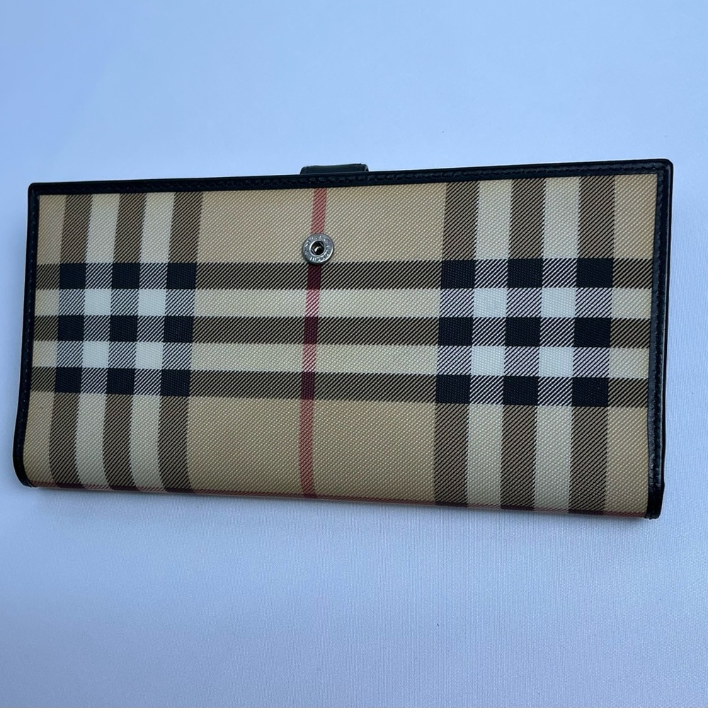 Burberry Checkered Nova Check Pattern Continental… - image 5